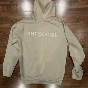 Eighty Eight Beige Hoodie